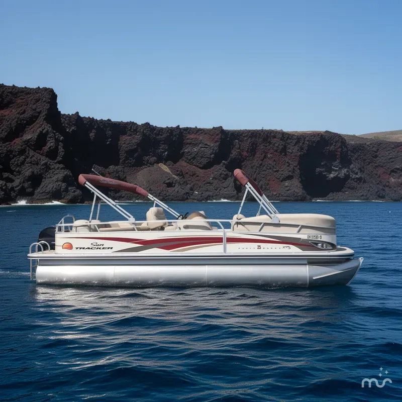 Slide: The Image of Sun Tracker Party Barge 25XP3 2009 - 2