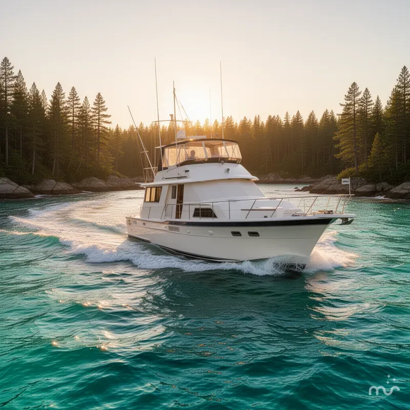 The Image of Hatteras 53 Extended Deckhouse Motor Yacht 1983 - 0