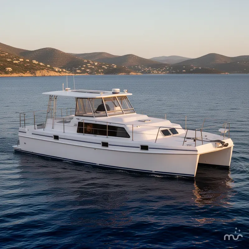 The Image of Endeavour Trawler Cat 36 1999 - 0