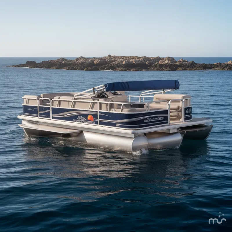 The Image of Sun Tracker Party Barge 24 2014 - 0