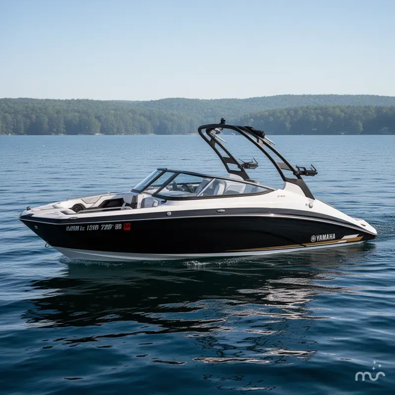 Slide: The Image of Yamaha 212S Jet Boat Twin High Output 320HP -$39,995 2020 - 0