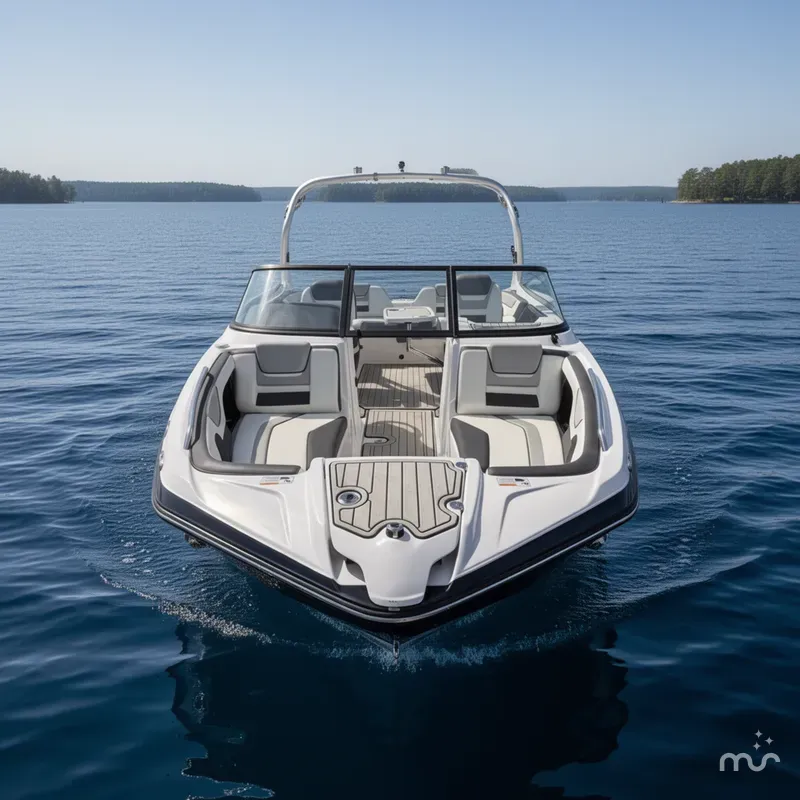 Slide: The Image of Yamaha 212S Jet Boat Twin High Output 320HP -$39,995 2020 - 1