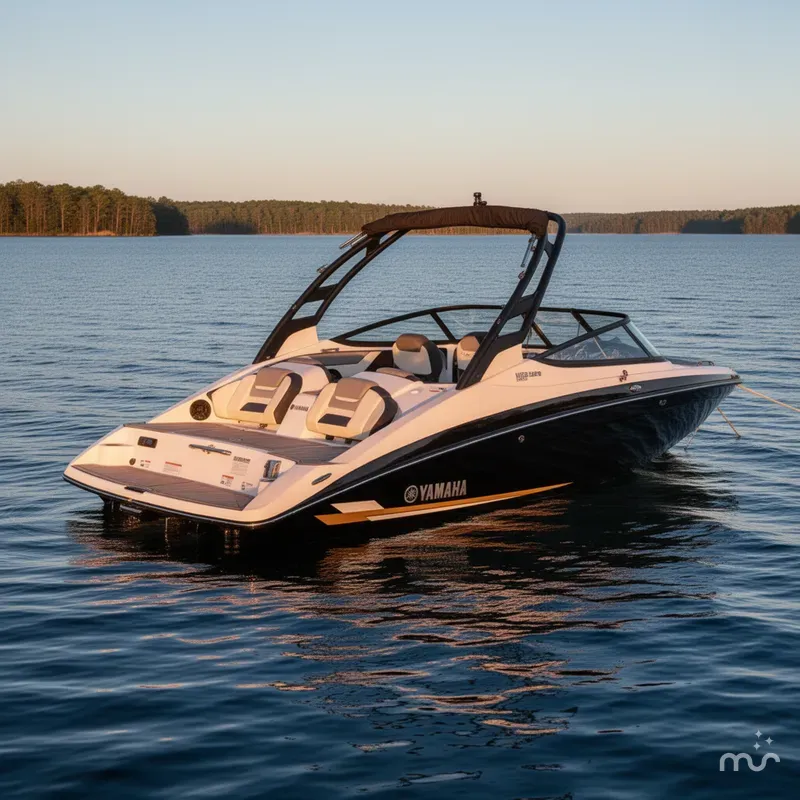 Slide: The Image of Yamaha 212S Jet Boat Twin High Output 320HP -$39,995 2020 - 3