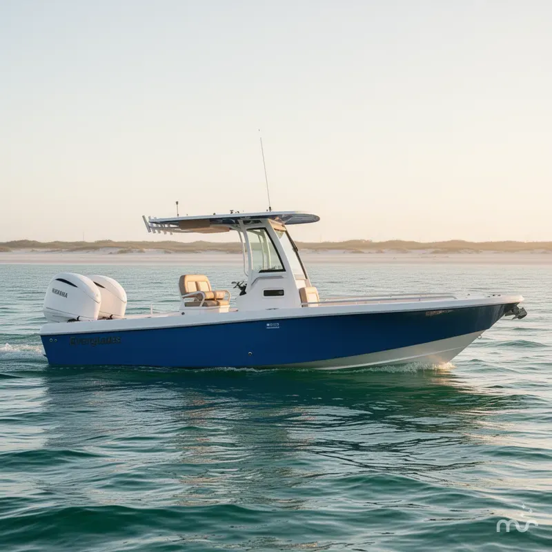 Slide: The Image of Everglades 253 Center Console 2025 - 2