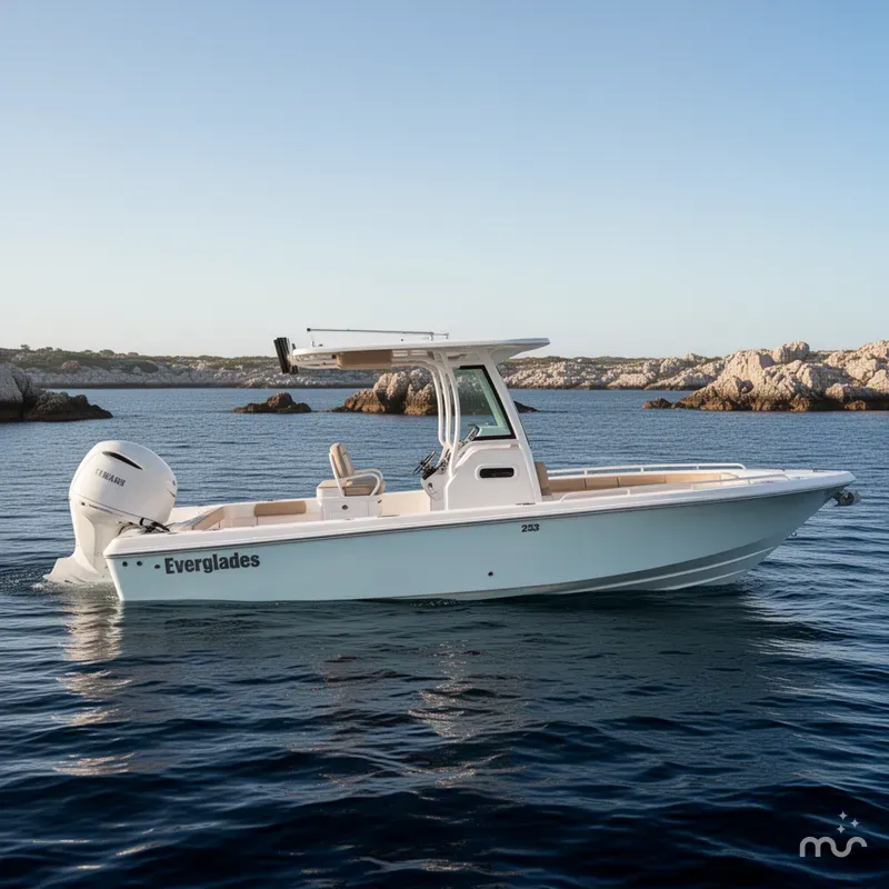 Slide: The Image of Everglades 253 Center Console 2025 - 2