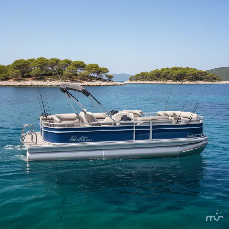 The Image of Sun Tracker Fishin' Barge 20 DLX 2026 - 0