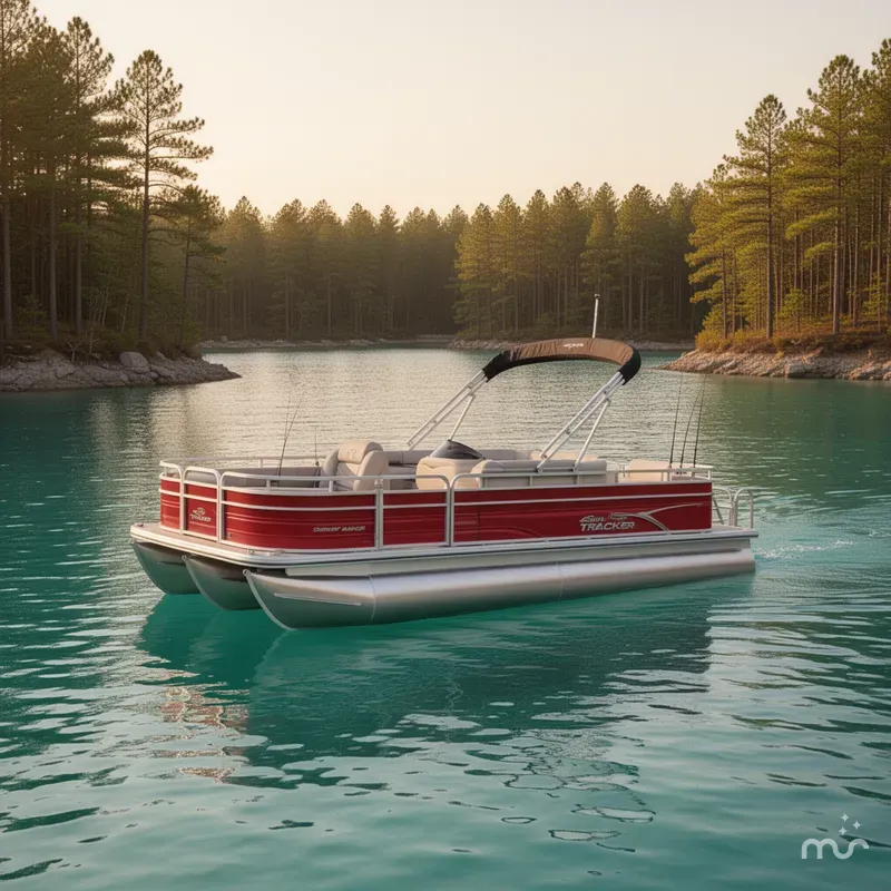 The Image of Sun Tracker Fishin' Barge 22 DLX 2026 - 0