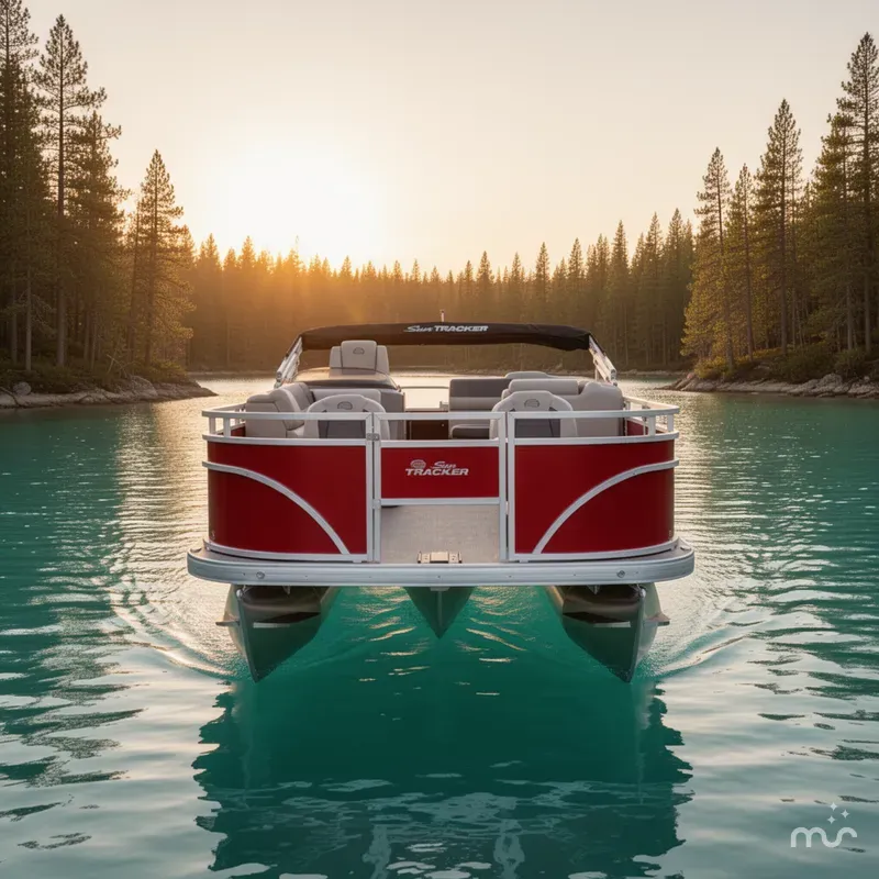 Slide: The Image of Sun Tracker Fishin' Barge 22 DLX 2026 - 1