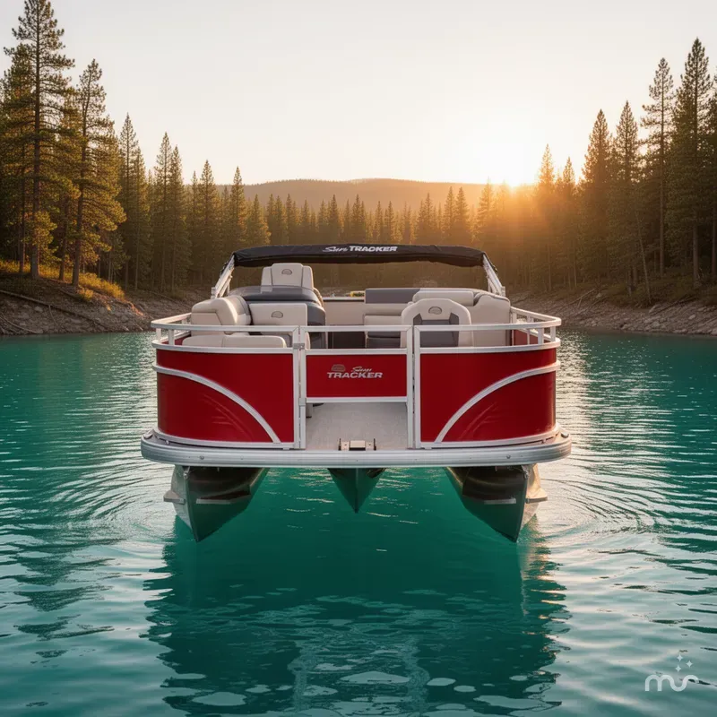 Slide: The Image of Sun Tracker Fishin' Barge 22 DLX 2026 - 3