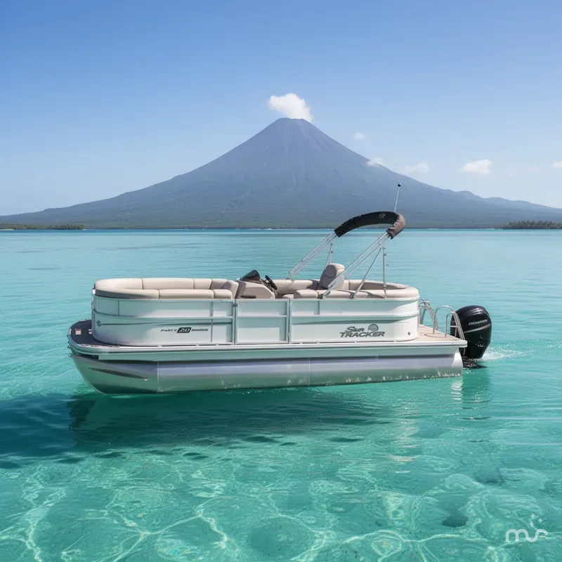 The Image of Sun Tracker Party Barge 20 DLX 2026 - 0