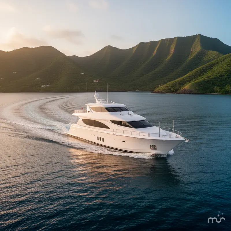 Slide: The Image of Hatteras 80 Motor Yacht 2014 - 4