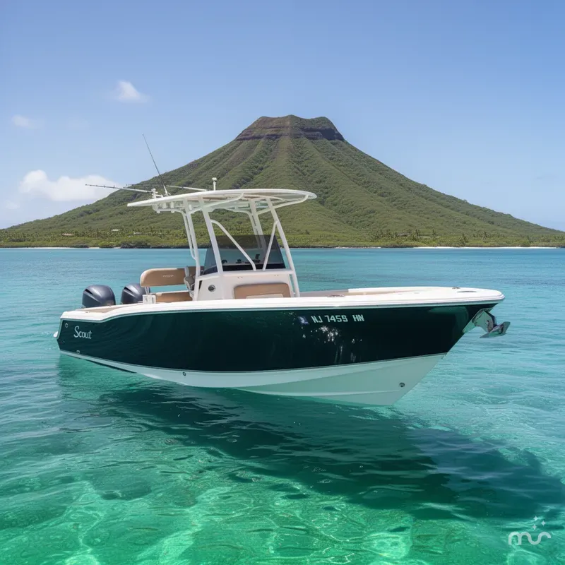 Slide: The Image of Scout 195 Sportfish 2020 - 2