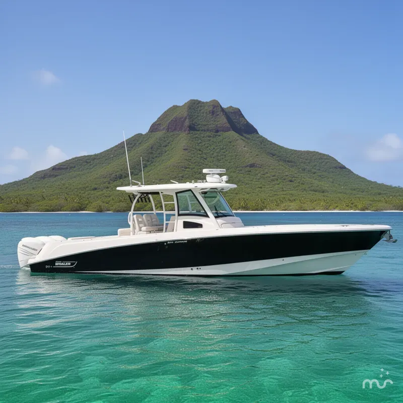 Slide: The Image of Boston Whaler 370 Outrage 2017 - 2