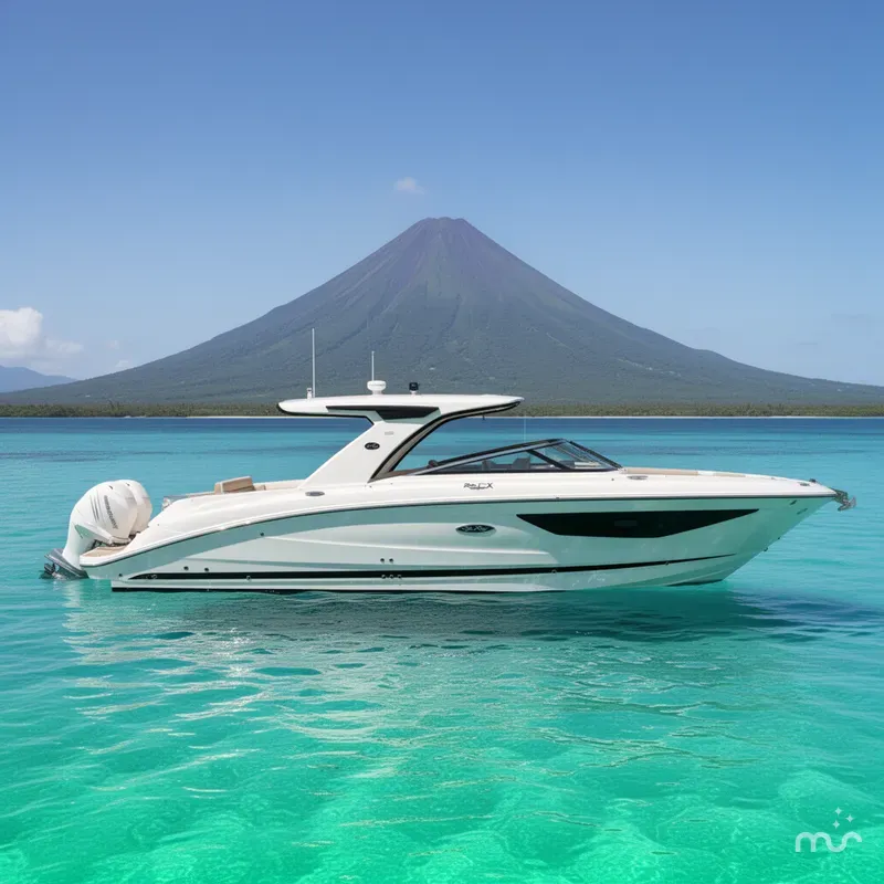 Slide: The Image of Sea Ray SLX 350 Outboard 2023 - 2