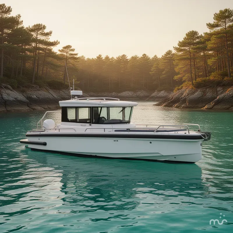 Slide: The Image of Axopar 28 Cabin 2022 - 2