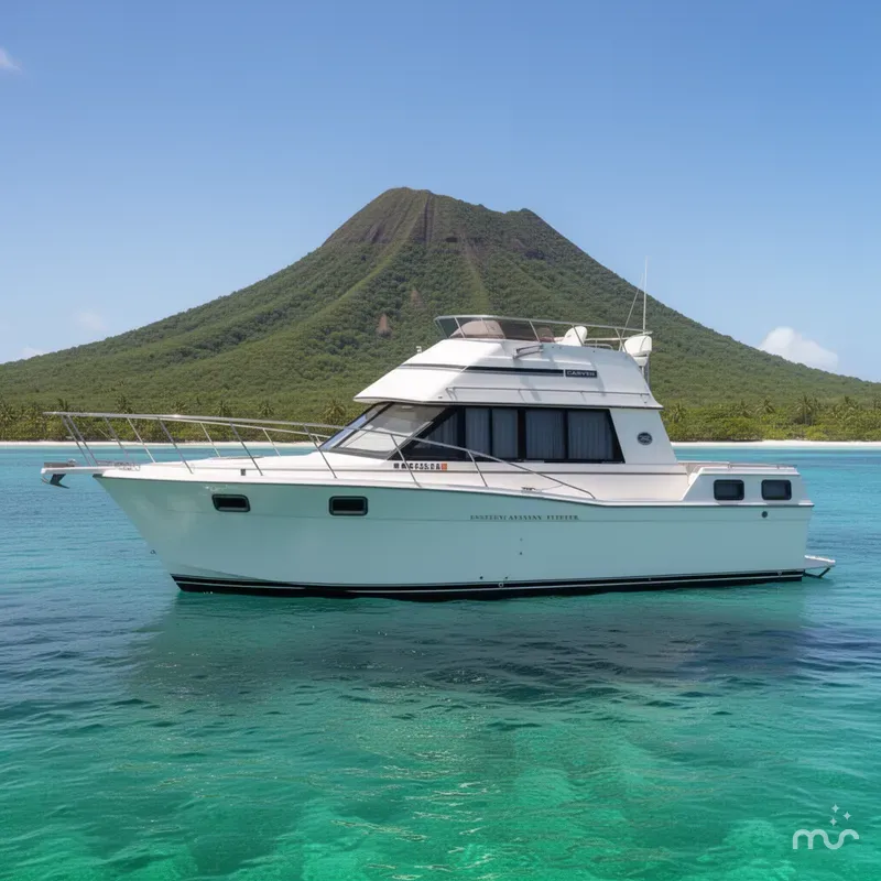 The Image of Carver Yachts 3207 Aft Cabin Motor Yacht 1990 - 0