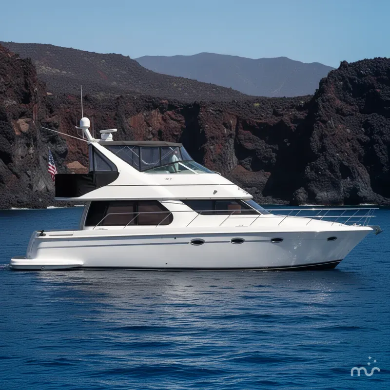 Slide: The Image of Carver Yachts 46 Voyager 2006 - 2