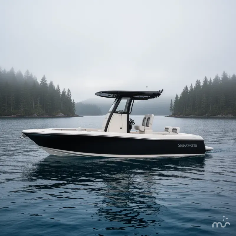 Slide: The Image of Shearwater 260 Carolina Flare 2026 - 2