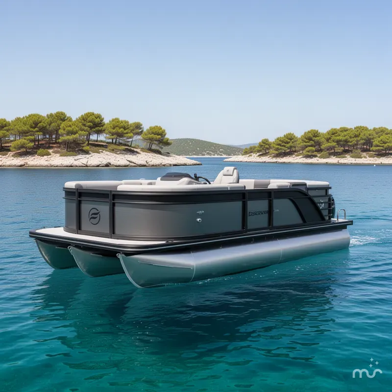 Slide: The Image of Flagship Discover 22 B XT Tritoon 2026 - 2