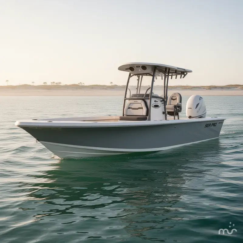 Slide: The Image of Sea Pro 250 Bay Boat 2026 - 2