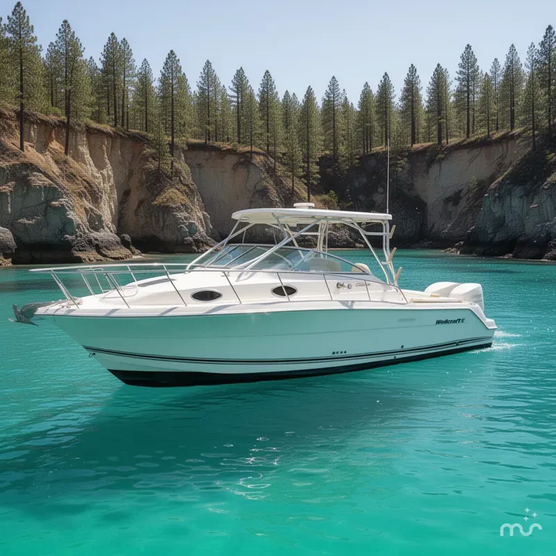 Slide: The Image of Wellcraft 290 Coastal 2002 - 2