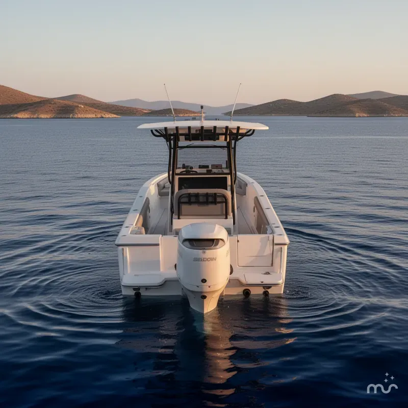 Slide: The Image of Sea Born LX27 Center Console 2026 - 3