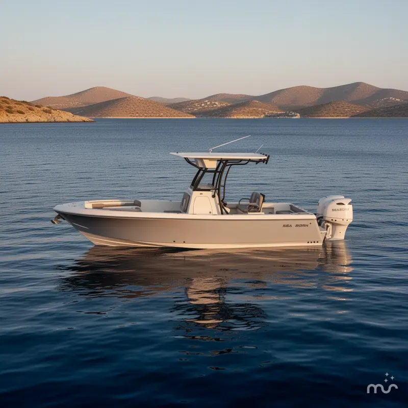 Slide: The Image of Sea Born LX27 Center Console 2026 - 4