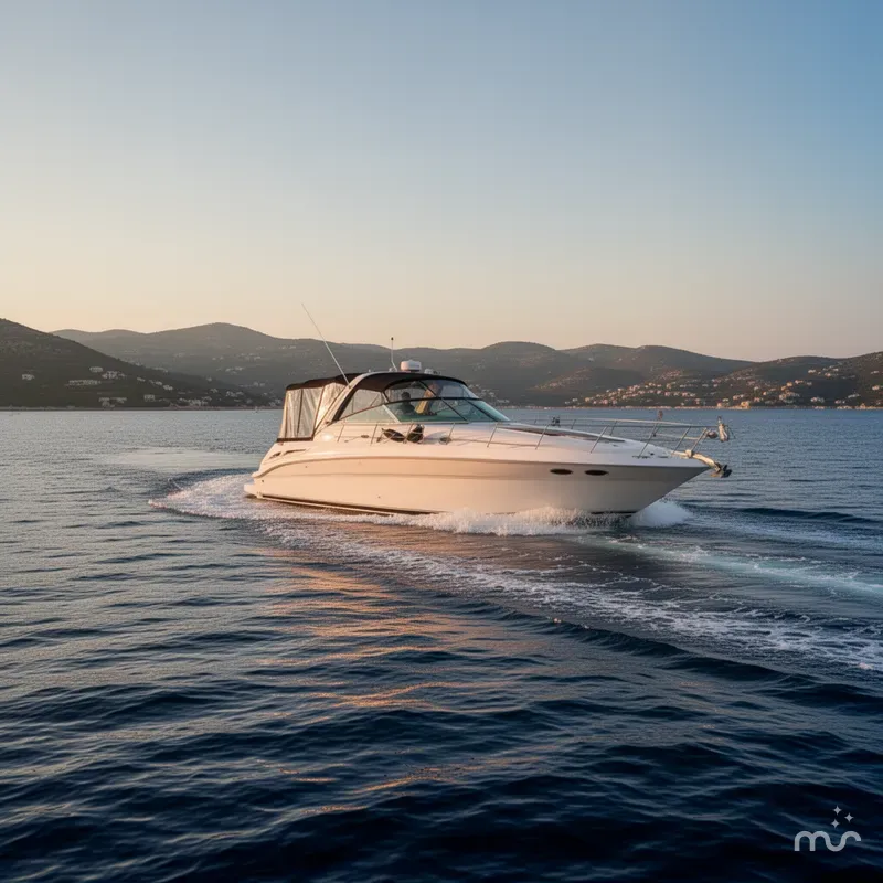 Slide: The Image of Sea Ray 380 Sundancer 2003 - 4