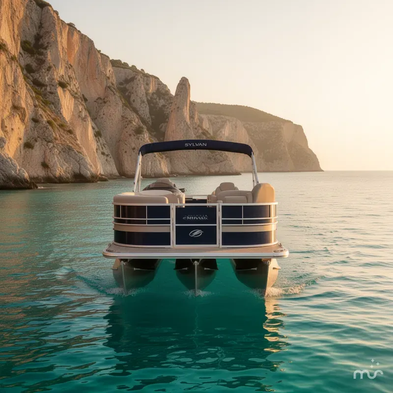 Slide: The Image of Sylvan Mirage 8524 LE & 150HP Mercury 4Stroke - $29,995 2016 - 1