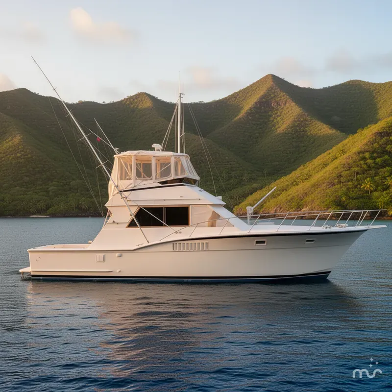 Slide: The Image of Hatteras 46 Convertible 1975 - 2
