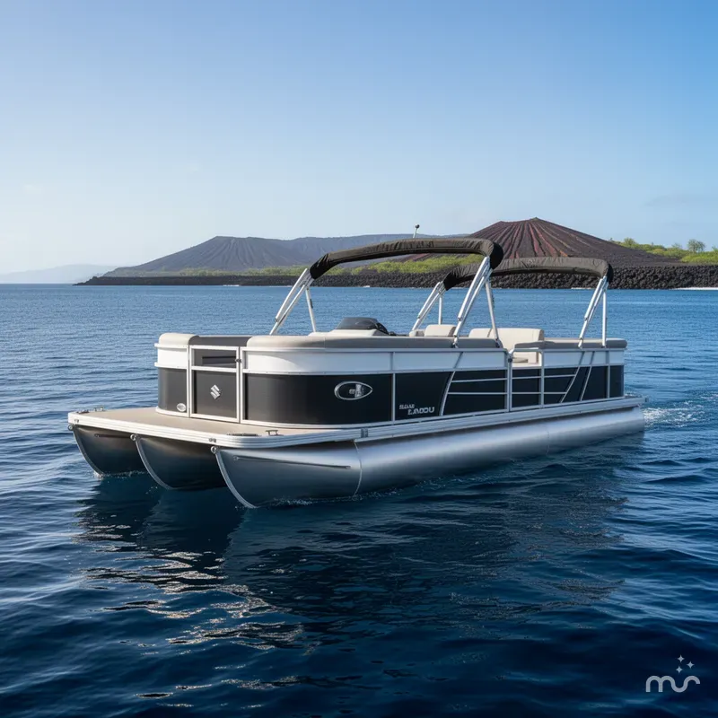 Slide: The Image of Landau Landau Island Breeze 25 powered by a 250HP Suzuki 2026 - 2