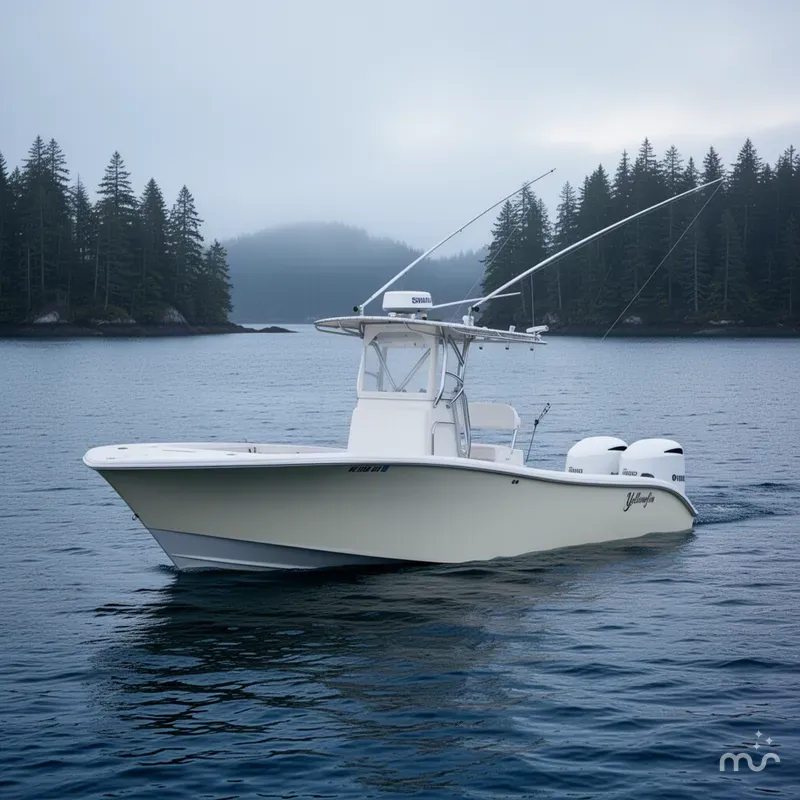 Slide: The Image of Yellowfin 31 Center Console 2002 - 2