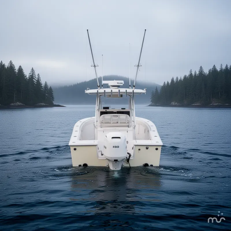 Slide: The Image of Yellowfin 31 Center Console 2002 - 3