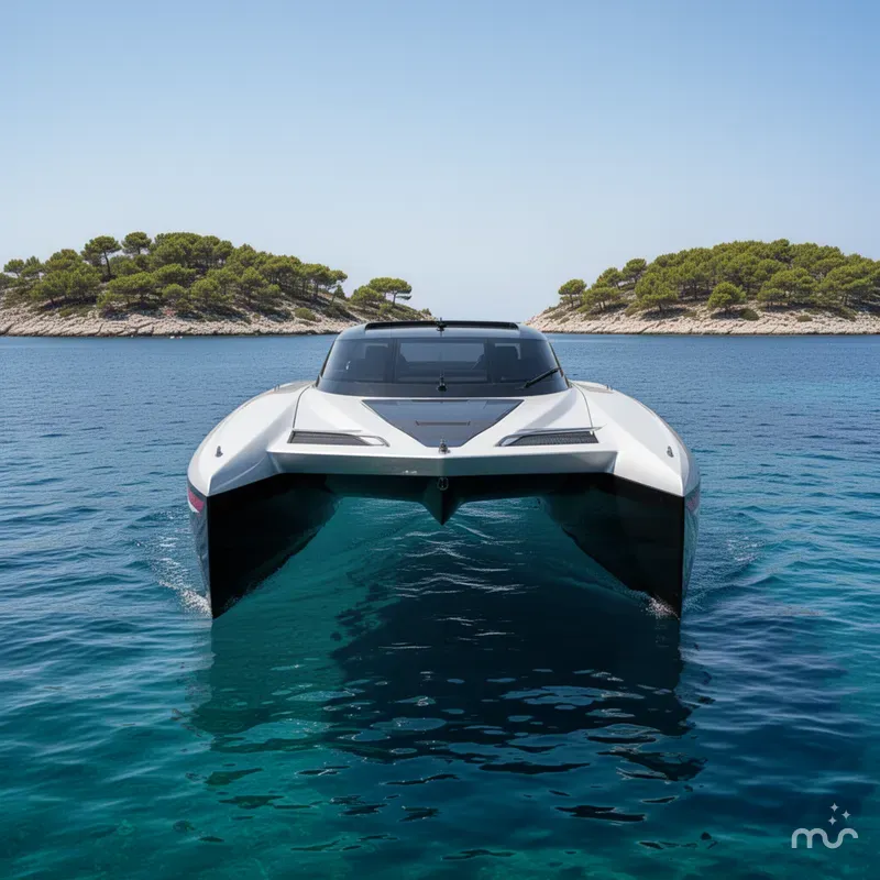 Slide: The Image of Performance Powerboats P420 2025 - 1