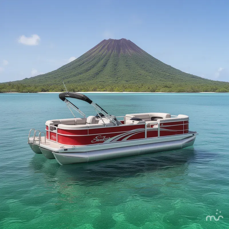 The Image of Sun Tracker Party Barge 22 DLX 2026 - 0