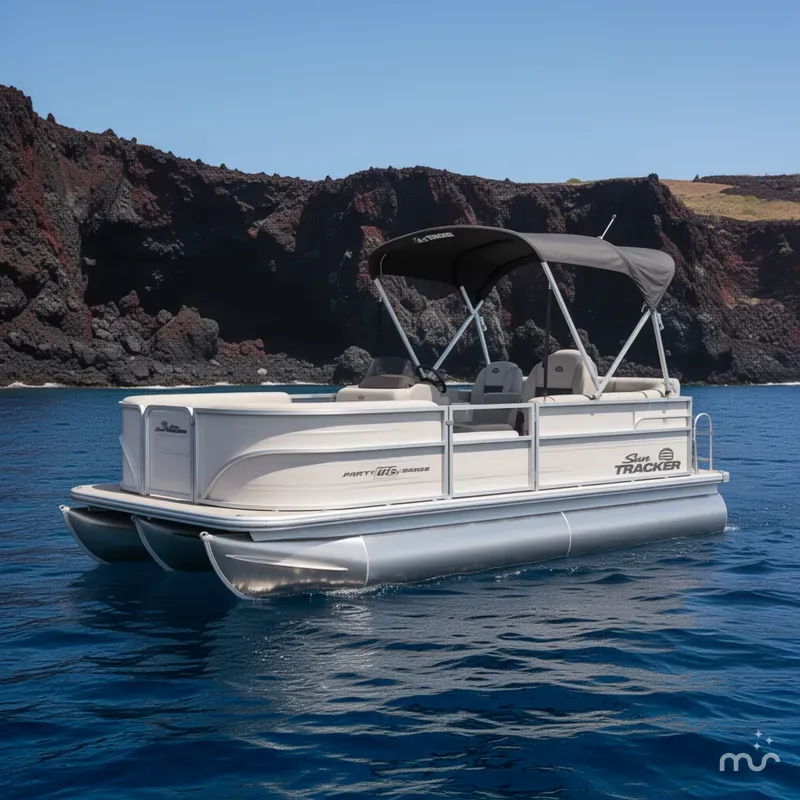 The Image of Sun Tracker Party Barge 16 DLX 2026 - 0