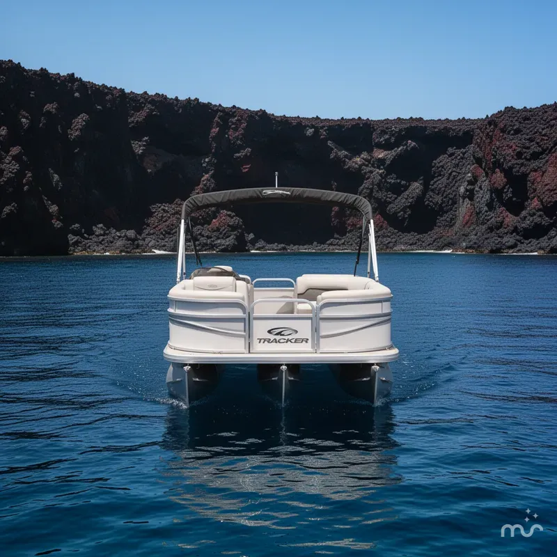 Slide: The Image of Sun Tracker Party Barge 16 DLX 2026 - 3