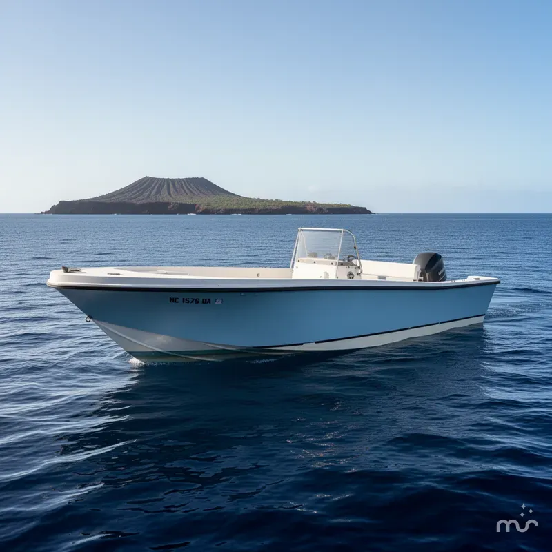 Slide: The Image of Mako Pro Skiff 21 CC 1979 - 2