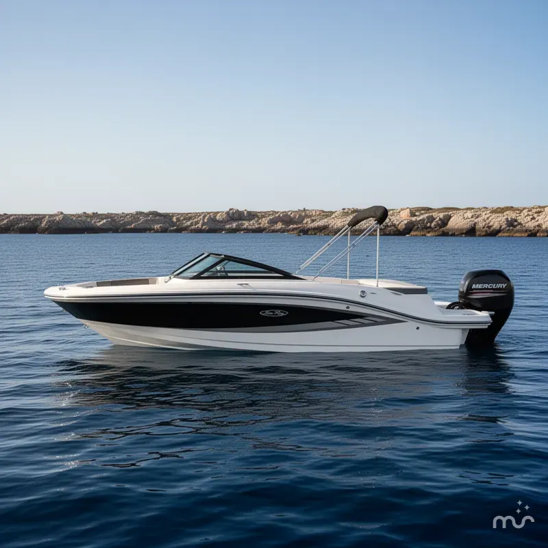 Slide: The Image of Sea Ray SPX 190 Outboard 2017 - 2