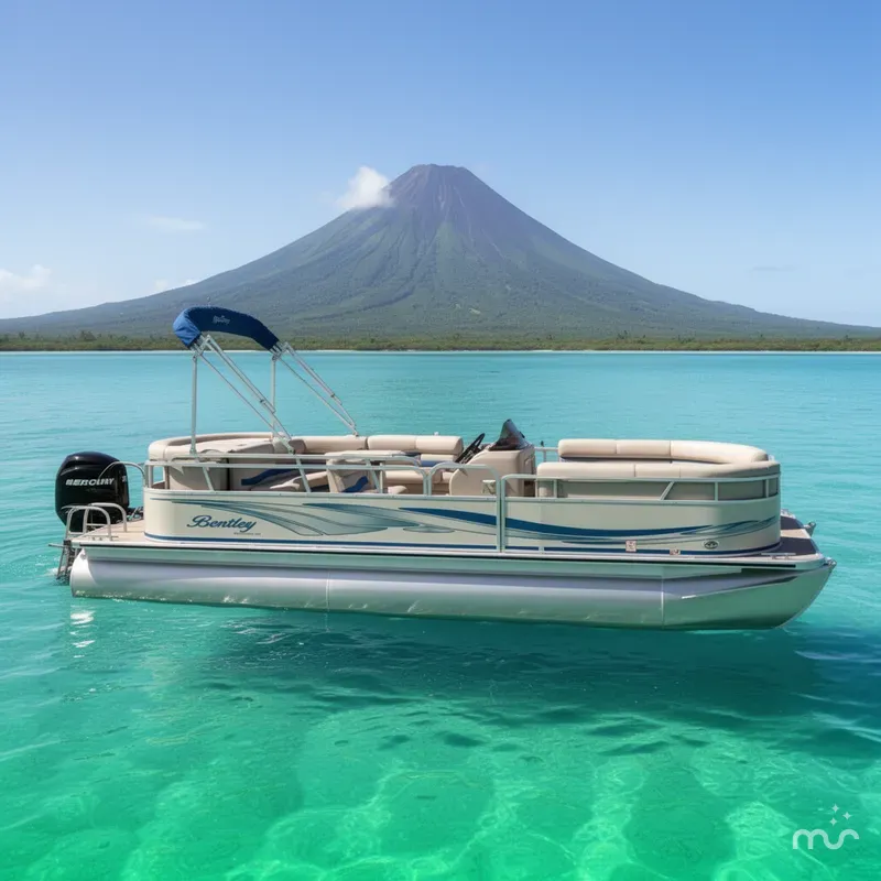 Slide: The Image of Bentley Pontoons 220 Fish 2010 - 2