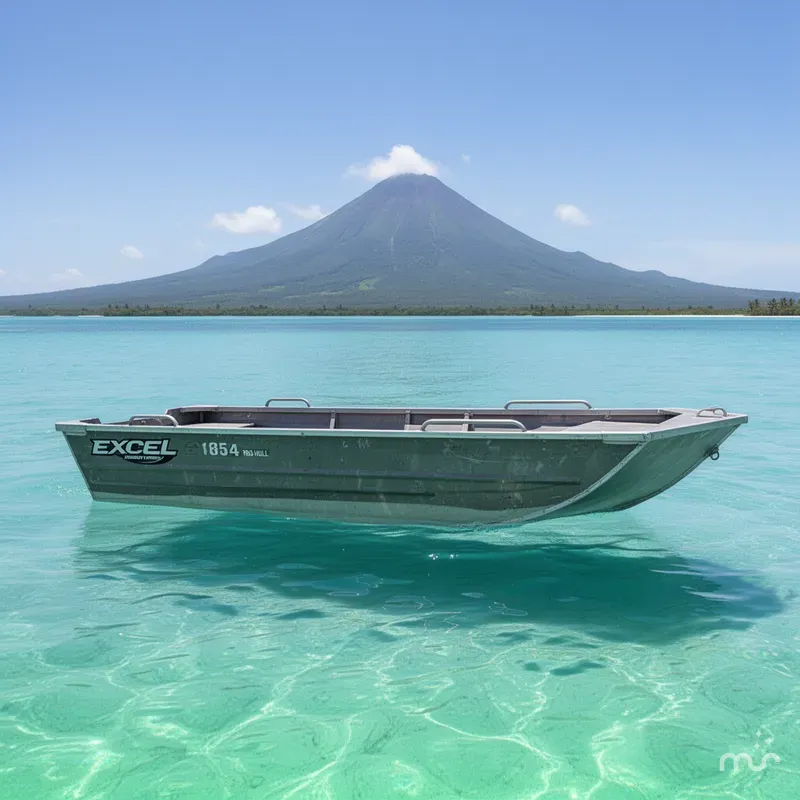 Slide: The Image of Excel 1854 Shallow Water F4 Pro Hull 2026 - 2