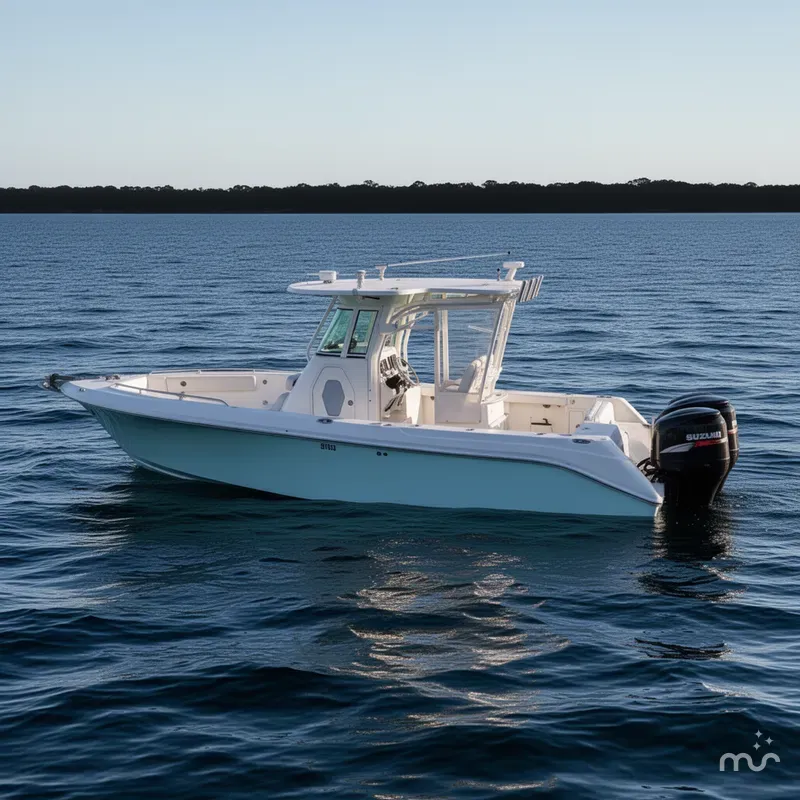 Slide: The Image of Everglades 270 Center Console 2008 - 2