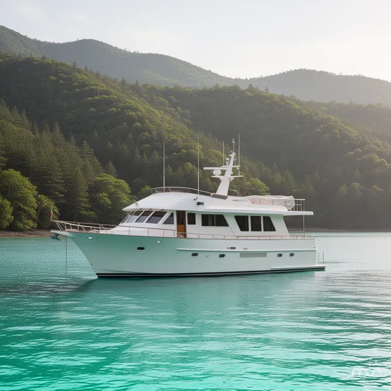 Slide: The Image of Forbes Cooper Pilothouse Motoryacht 1991 - 2