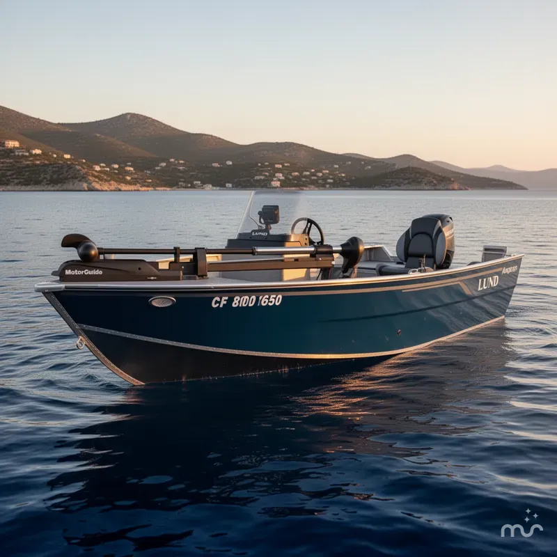 Slide: The Image of Lund 1650 Angler SS 2025 - 2