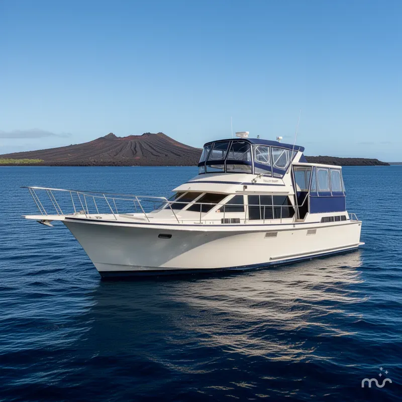 Slide: The Image of Tollycraft 44 Cockpit Motor Yacht 1989 - 2
