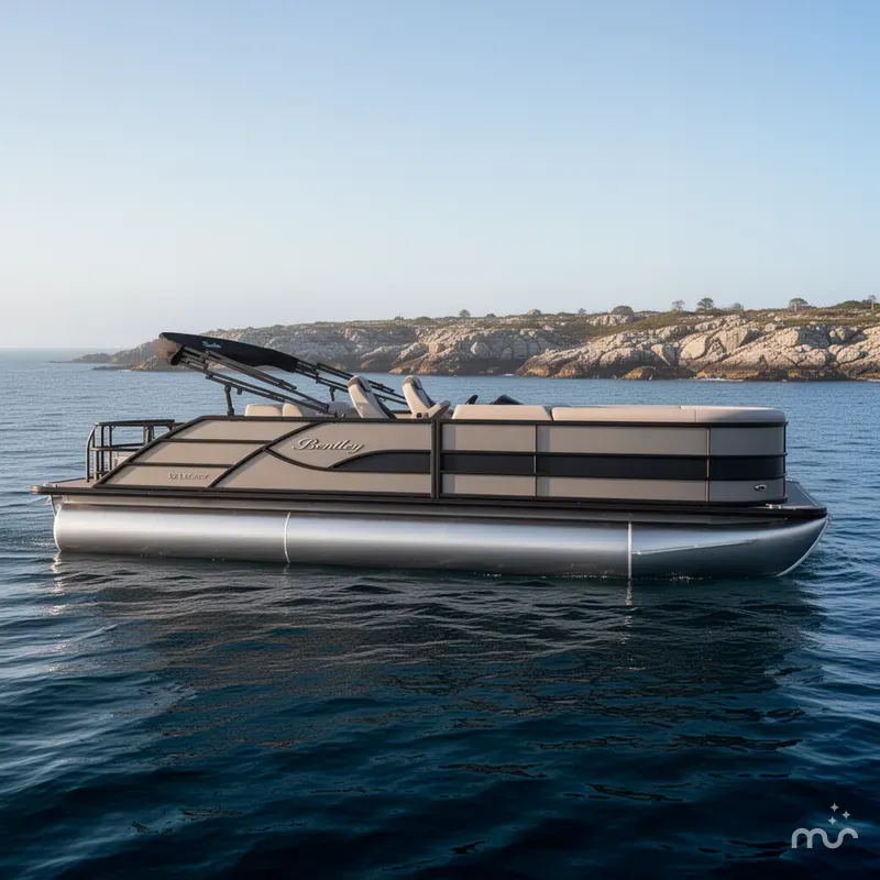 Slide: The Image of Bentley Pontoons Legacy 223 Swingback 2026 - 2