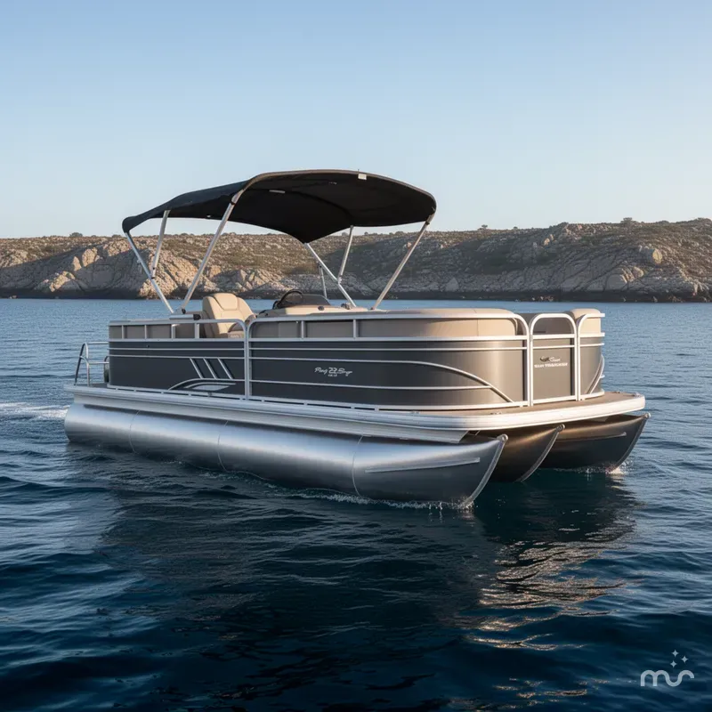 The Image of Sun Tracker Party Barge 22 DLX 2023 - 0