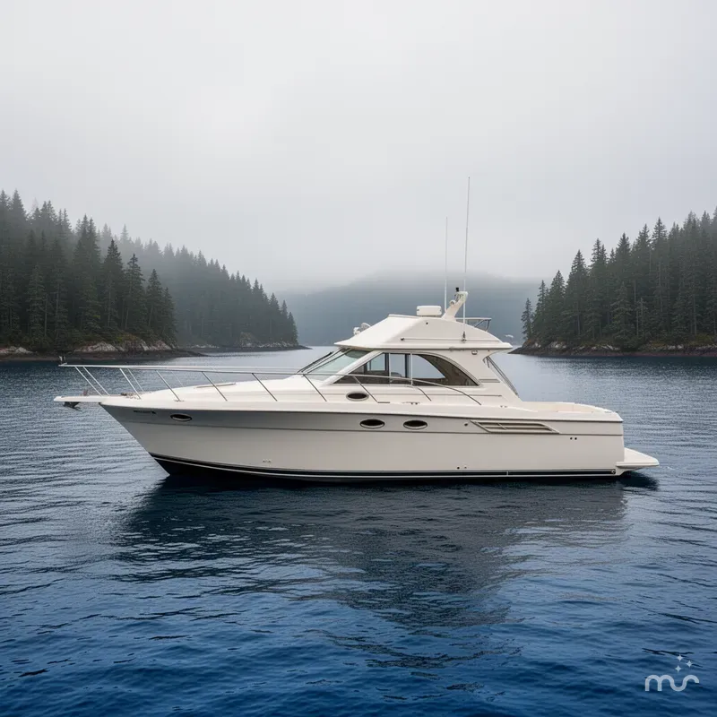 Slide: The Image of Wellcraft 43 Portofino 1990 - 2
