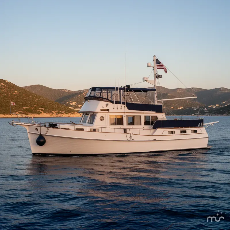 The Image of Grand Banks 49 Motor Yacht 1987 - 0
