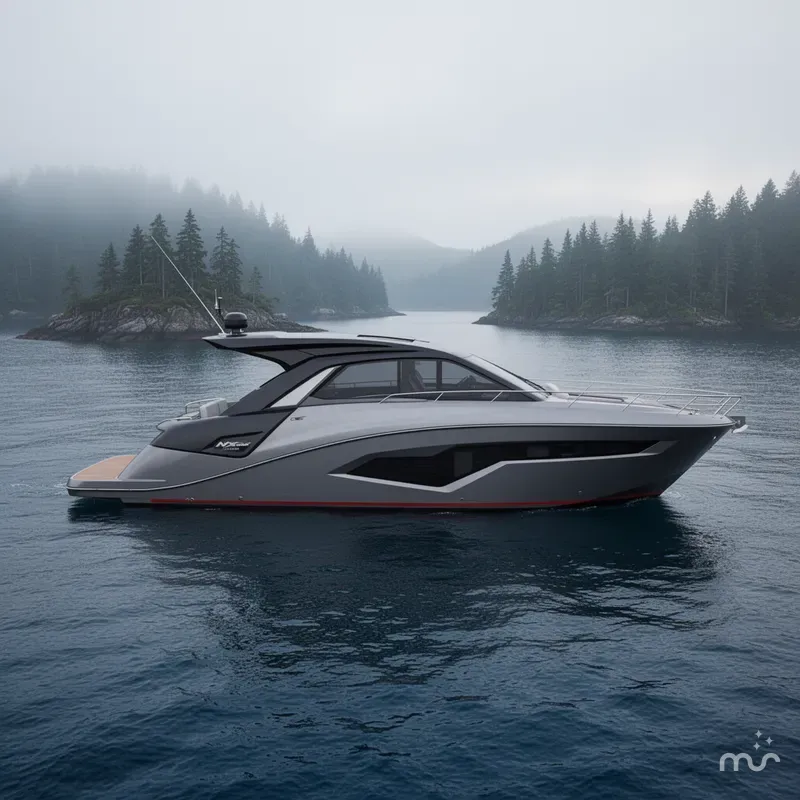 Slide: The Image of NX Boats NX44 PININFARINA 2025 - 2